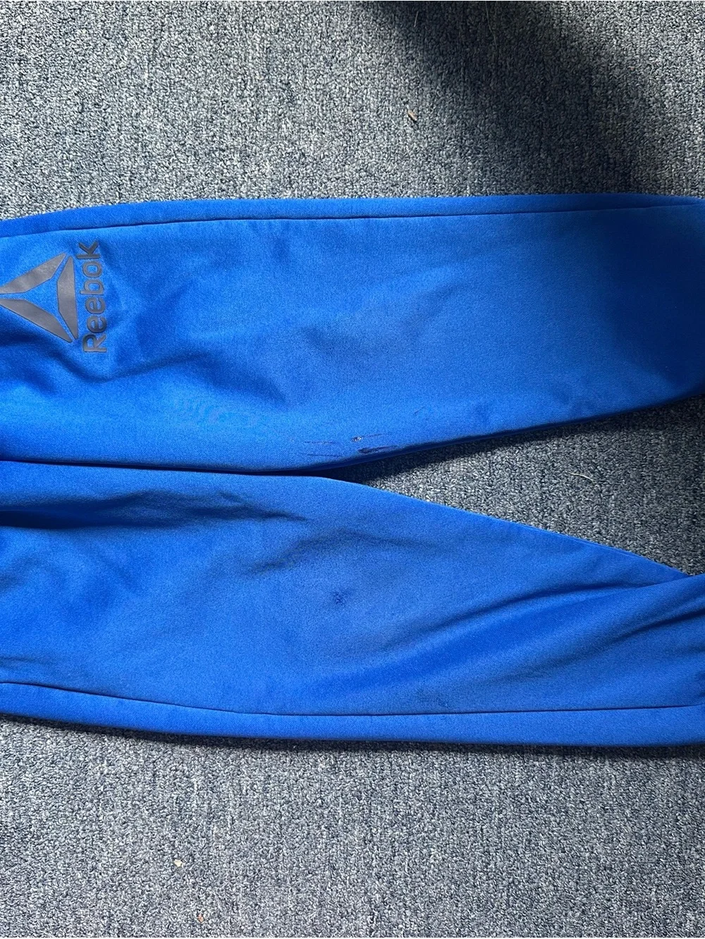 Old Navy Royal Blue and Black Striped Long Sleeve Tee